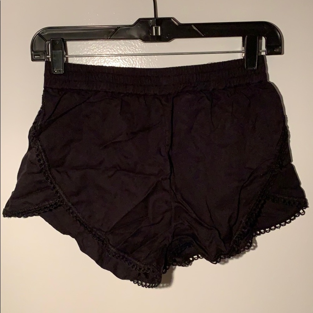 Black shorts